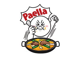 line_sticker_paella