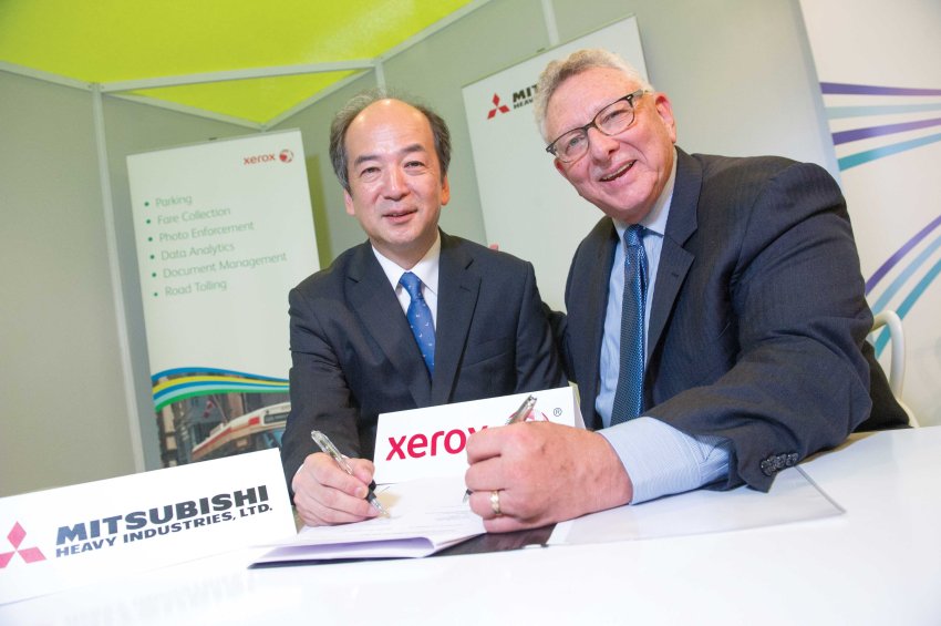 xerox_signing_Mitsubishi